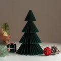 Large Christmas Tree Ornament 3D Honeycomb Ball Folding Paper Xmas Tree Navidad Decoraciones Desktop Hanging Xmas Decor Zpaxo A16