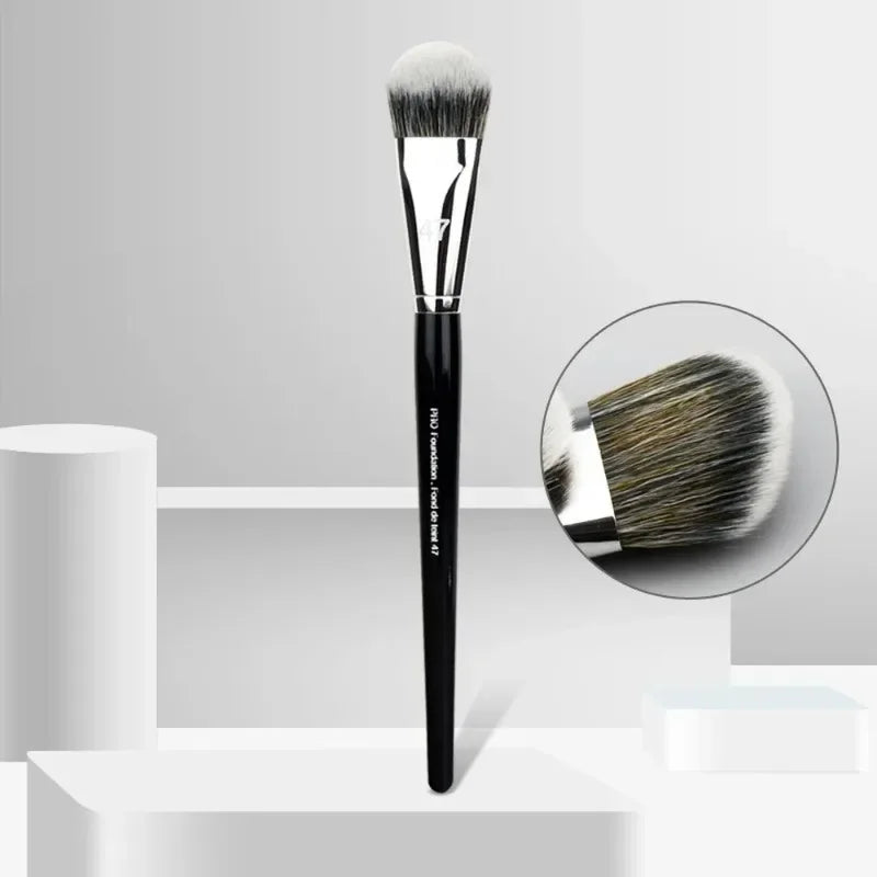 Professional Foundation Brush 47 Broom Head Liquid Foundation Shadow Repairing Brushes Women Face Base Makeup Beauty Tools Zpaxo