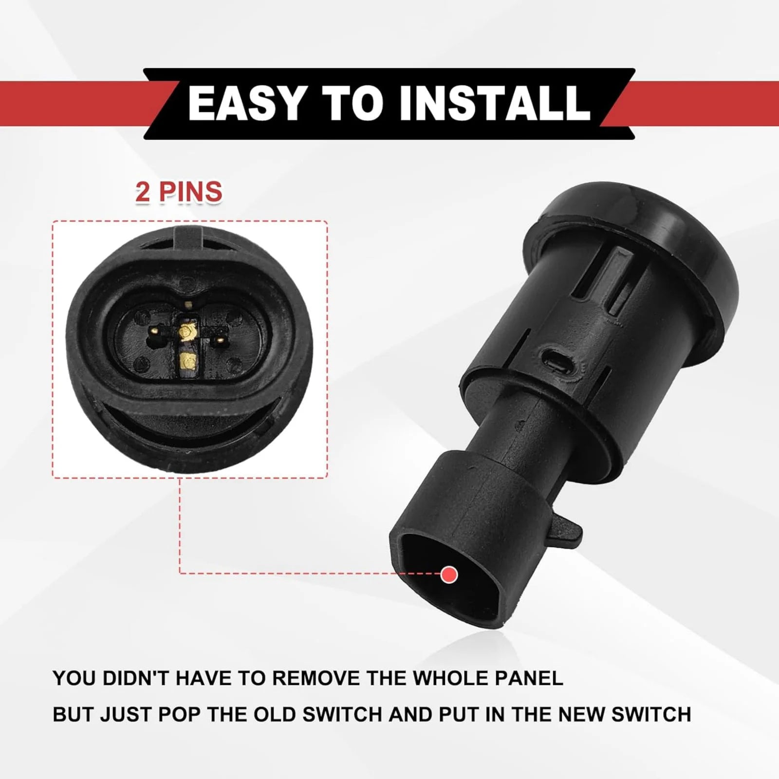 Rear Liftgate Window Release Switch Button 22863048 Chevy Suburban