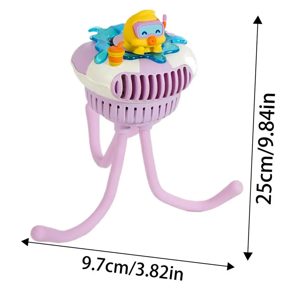 Baby Fan Stroller Car Seat 3 Speed Clip Carseat Quiet Pram Cooling Zpaxo Purple United States