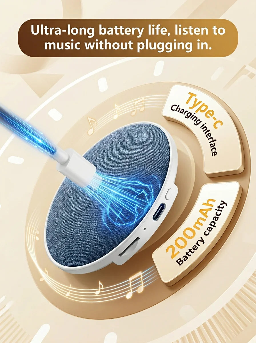 2026 Wireless Pillow Speaker Sleep Aid Surround Sound Bluetooth 5 4