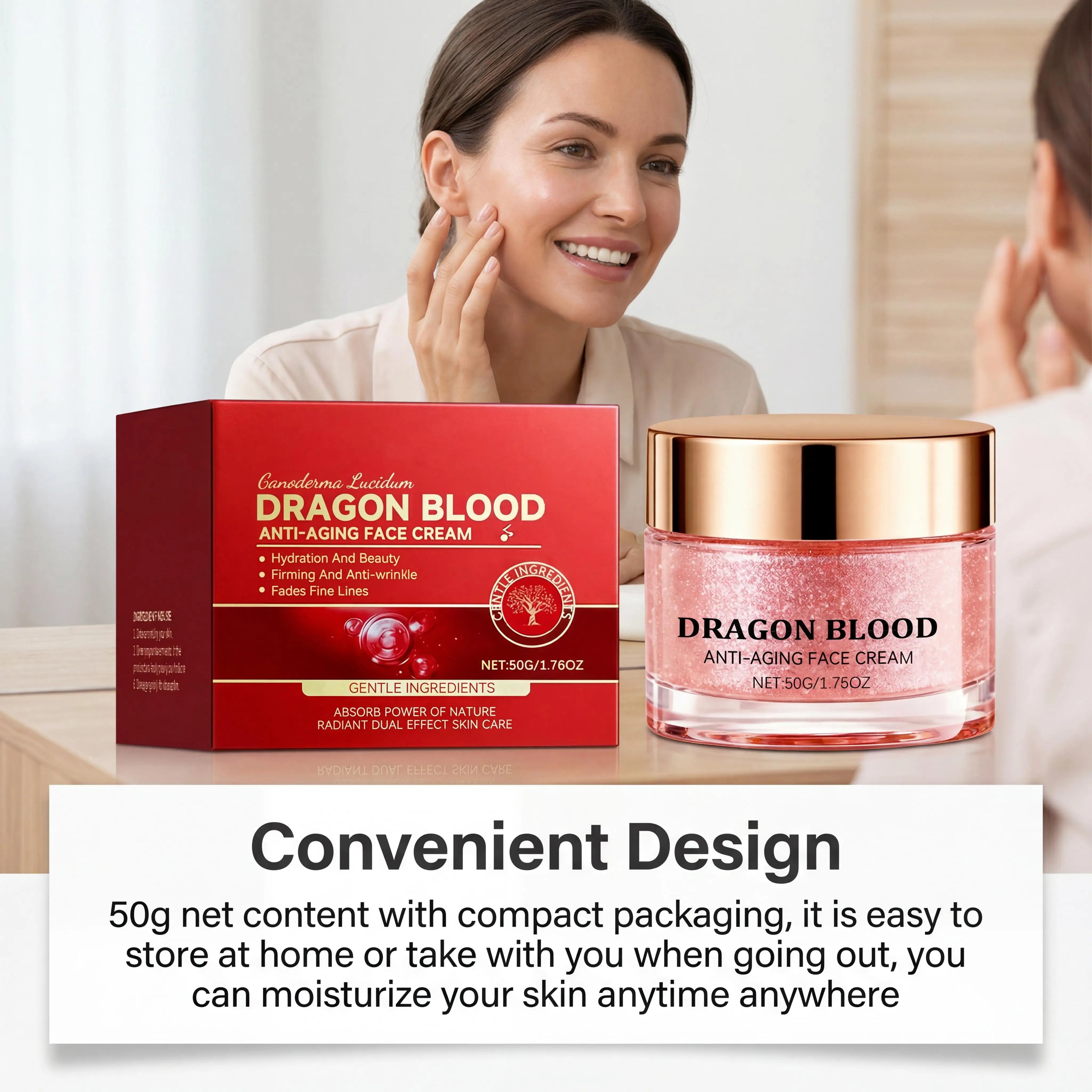 Dragon Blood Retinol Face Cream – Brightening & Firming 50g Anti-Aging Face Cream Zpaxo