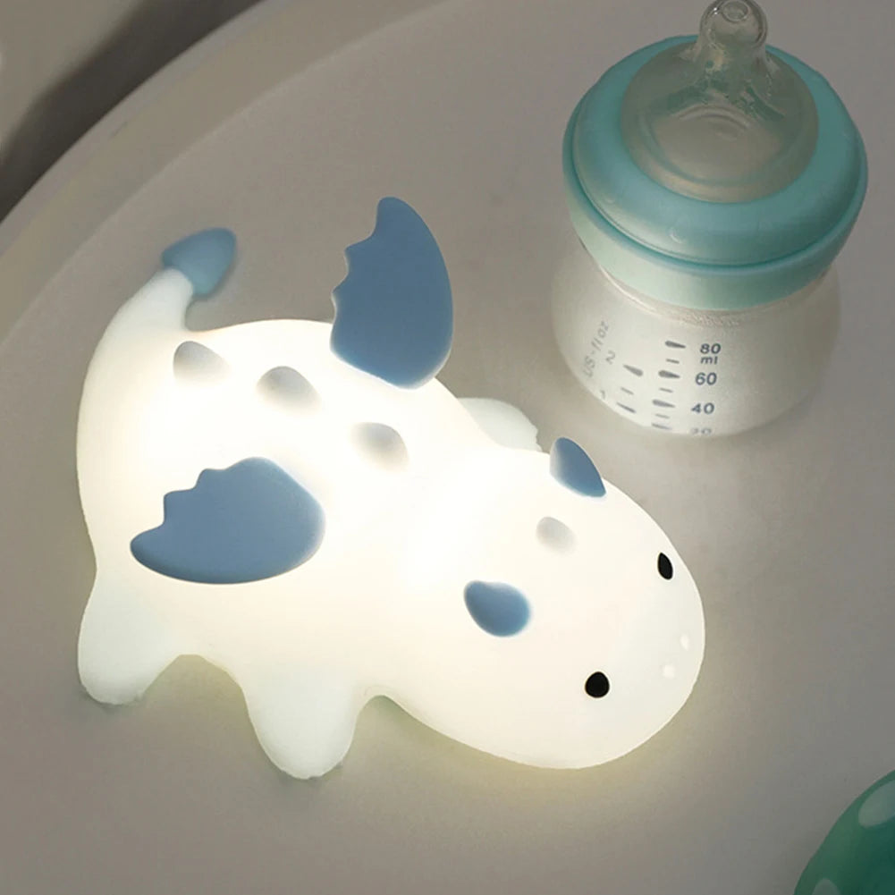 Little Dragon Creative Bedside Lamp Rechargeable Cute Atmosphere