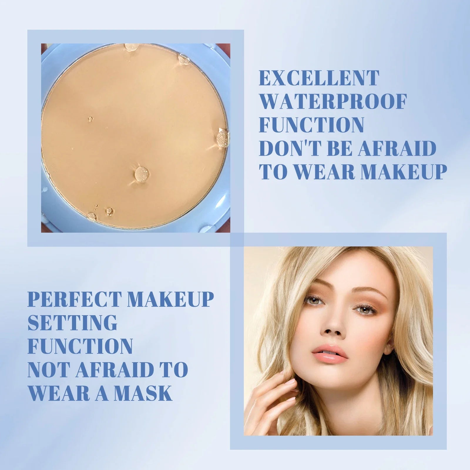 Matte Pressed Setting Powder – Oil Control & Pore Minimizing Face Setting Powder Zpaxo
