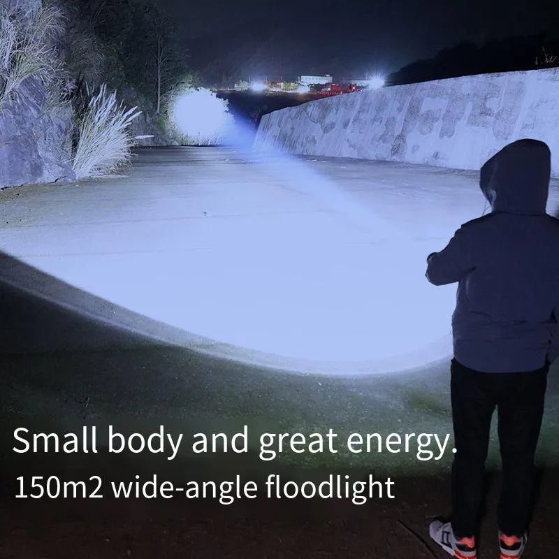 3-Core LED Mini Tactical Flashlight – USB Rechargeable Hat Clip LED Tactical Flashlight Zpaxo