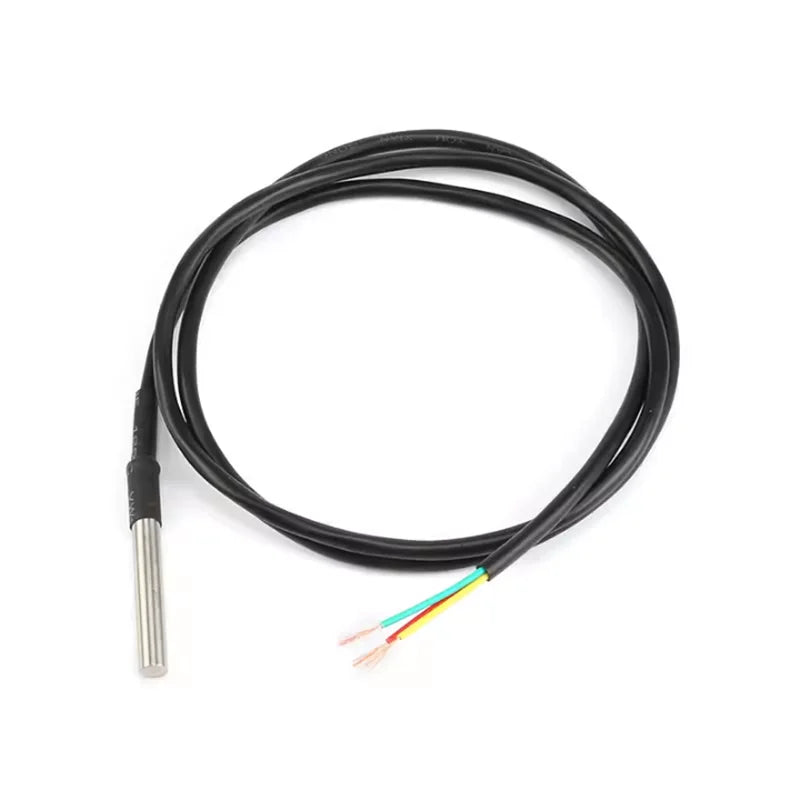 Stainless steel encapsulated waterproof DS18b20/LM35DZ temperature probe temperature sensor waterproof wire Zpaxo