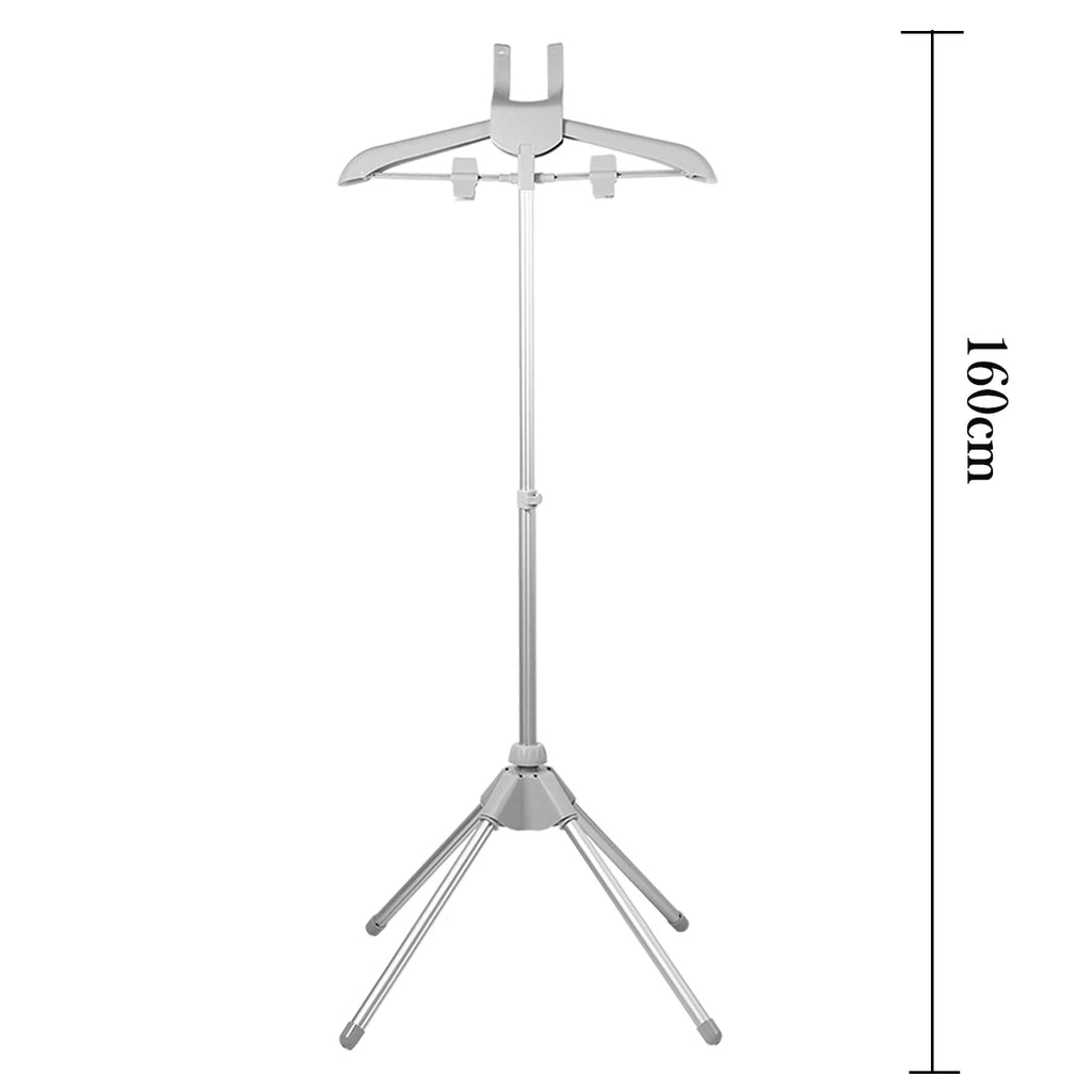 Steamer Stand Telescopic Iron Steam Clothes Hanger 85-160cm Adjustable Height Foldable for Hanging Ironing Clothes Hanger Zpaxo Type2