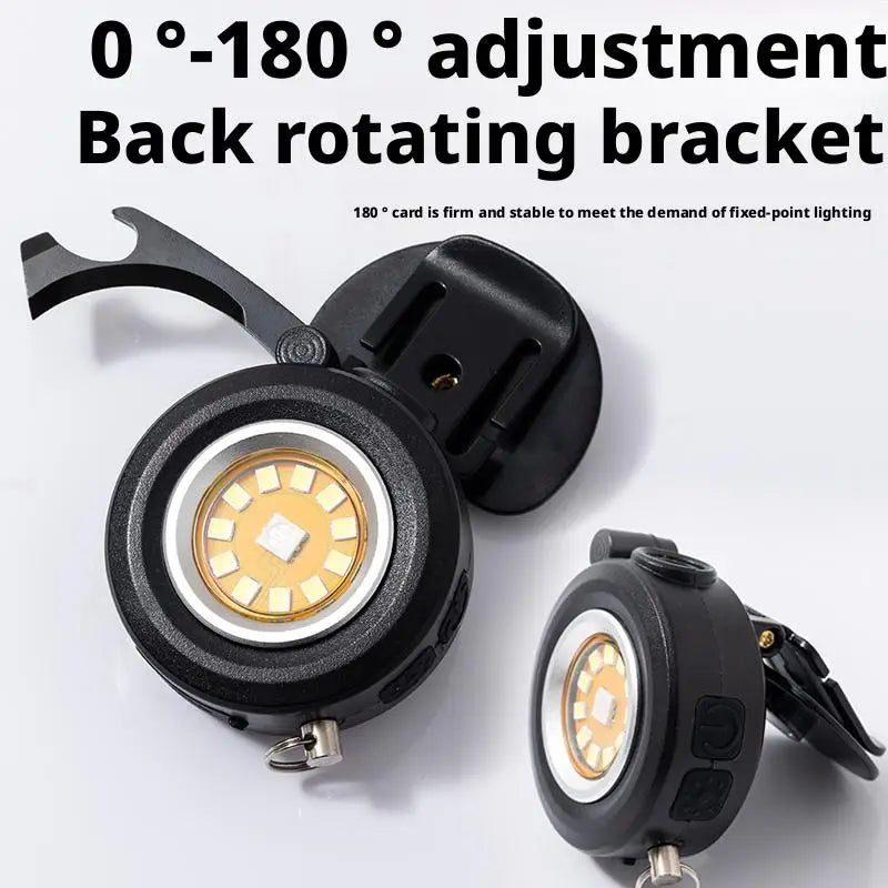 ESMARTER Magnetic Keychain LED Work Light | USB-C Rechargeable