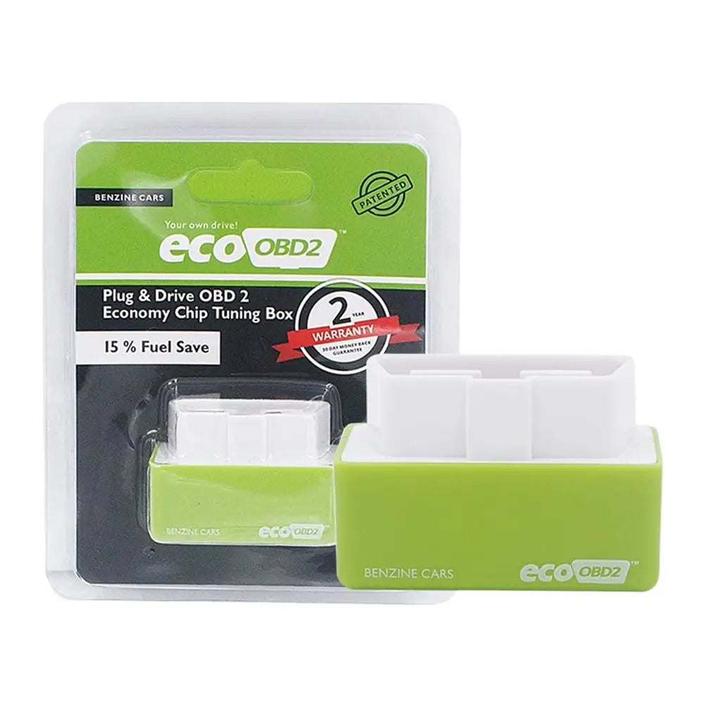 Universal OBD2 Fuel Saver Chip – Boost MPG & Cut Fuel Costs OBD2 Fuel Saver Zpaxo Green