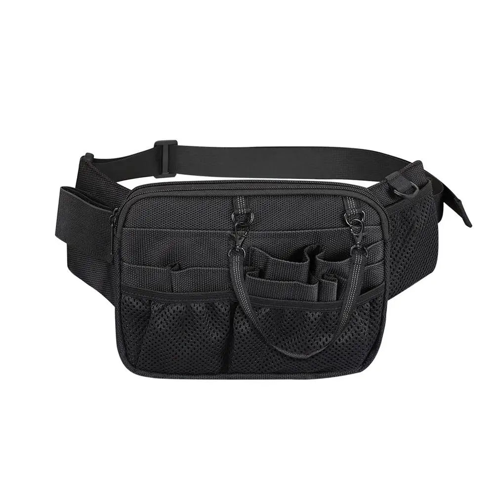 Multi Compartment Gear Pocket Nursing Organizer Belt Bag Utility