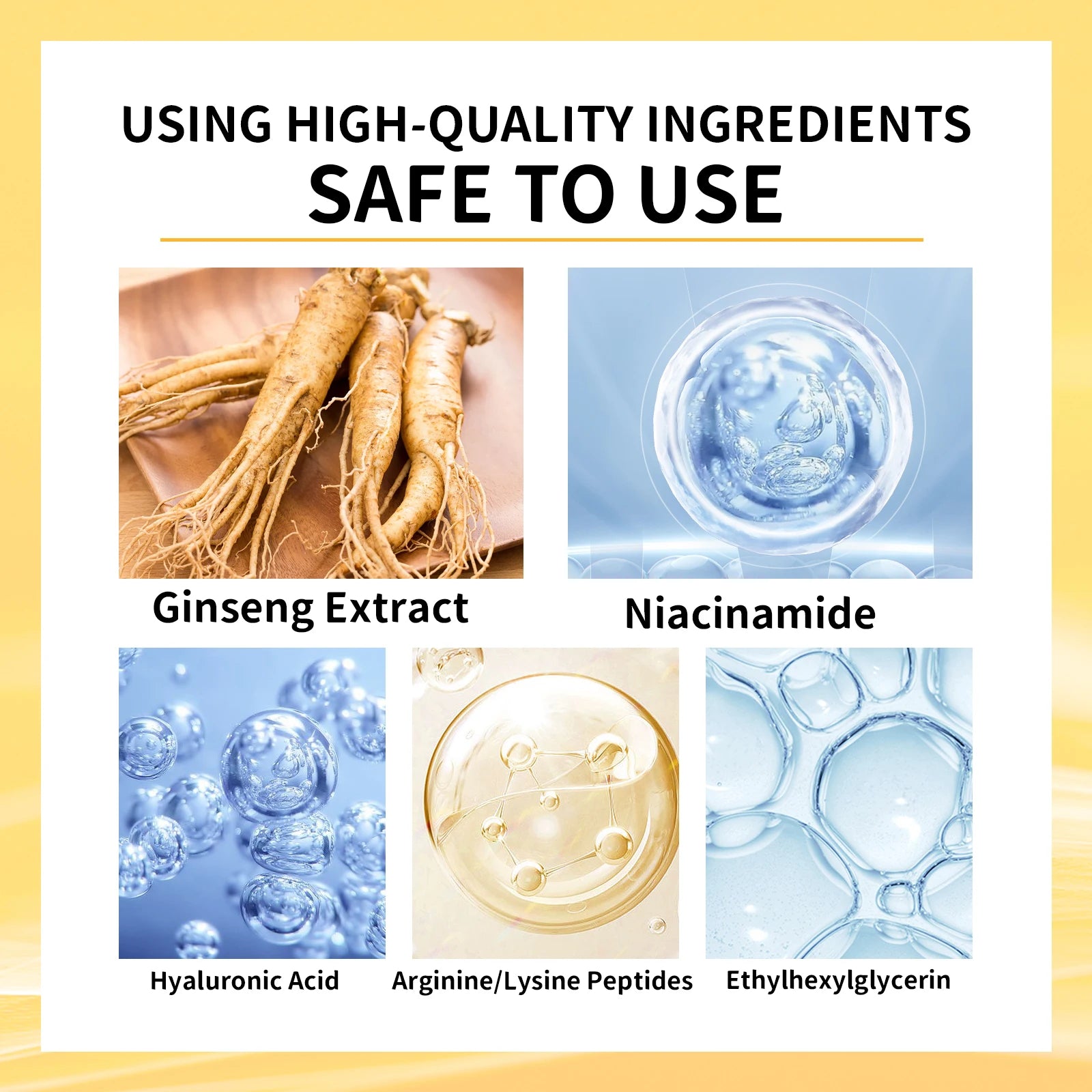 Ginseng Anti-Wrinkle Serum – Hyaluronic Acid & Niacinamide Anti-Aging Face Serum Zpaxo