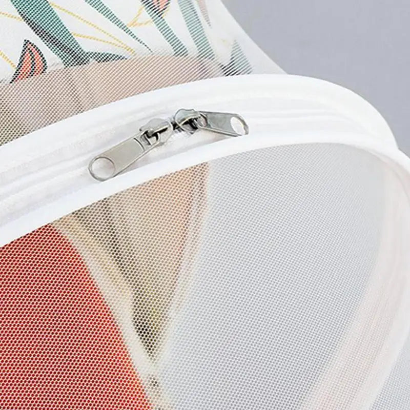 Baby Net Baby Crib Net Two-Way Zippers Foldable Protection Barrier Sun Shade For Playpen Bed Camping Play Jogging Toddler Zpaxo