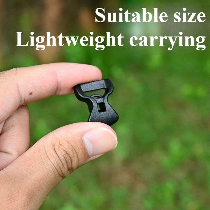 Camping Awning Tent Guyline Runner Guylines Stopper Cord Rope