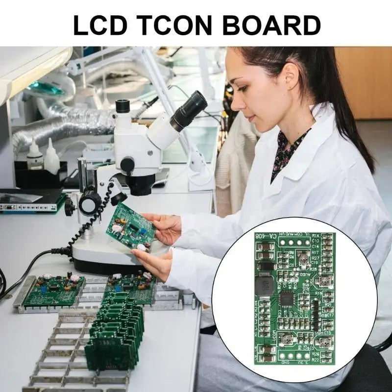 652F Step Up TCON Board LCD Screen 3 5V 4-Channel Output CA-408 CA-508 Zpaxo