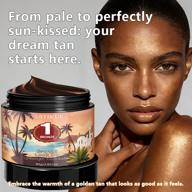 YUITIKUE Self Tanning Cream – Natural Bronze Glow, 80g Self Tanning Cream Zpaxo