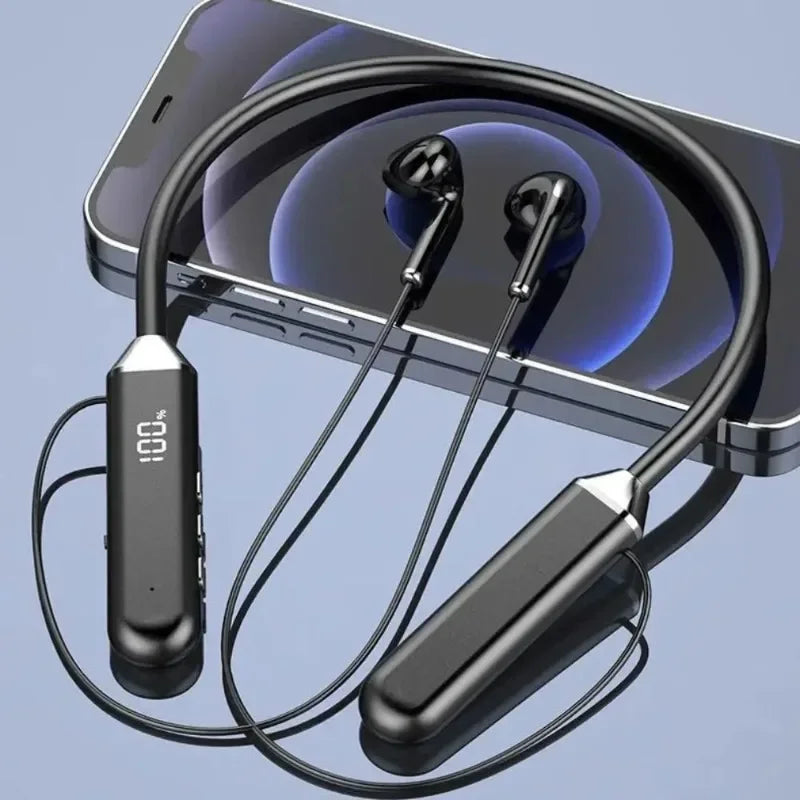 Wireless Neckband Headphones Sports Waterproof Bluetooth 5 3 Headset