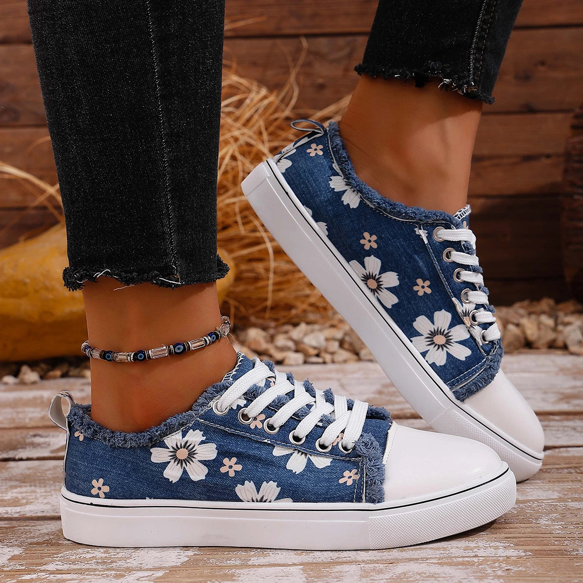 2025 New Women Shoes Spring Autumn Fashion Women Sneakers Round Head Flat Bottom Shoes Lace Up Casual Platform Sneakers Women Zpaxo