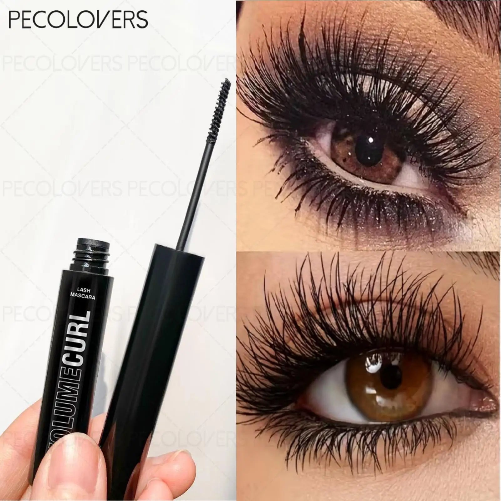 1PC Waterproof 5D Fiber Eyelash Mascara | Long-lasting, Sweat-proof Formula for Voluminous, Lengthened, and Curly Lashes Zpaxo
