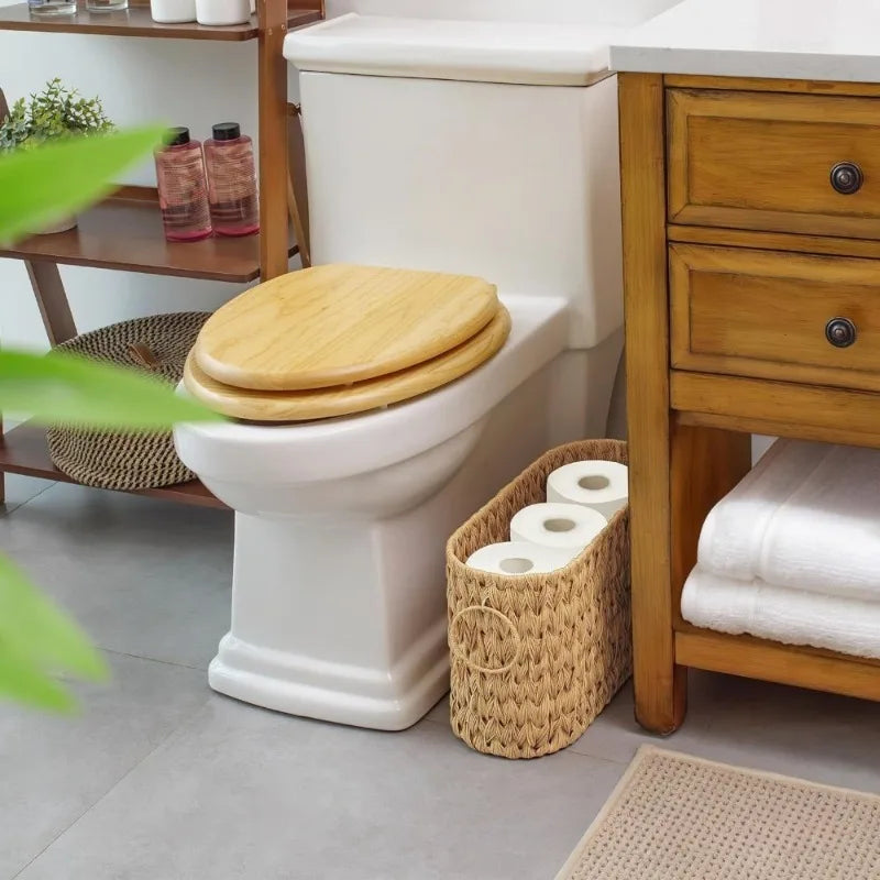No Install Bathroom Organizer Large Capacity Toilet Paper Towel