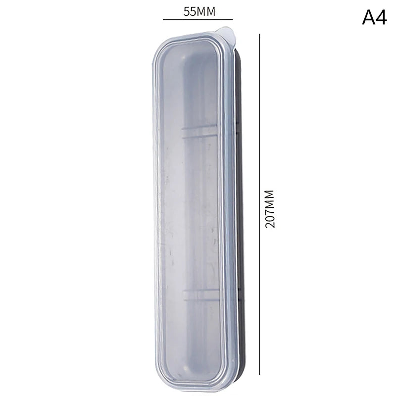 Multicolor Portable Cutlery Case Spoon Fork Tableware Box Storage Zpaxo A4