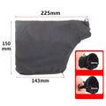 3Pcs Mitre Saw Dust Bag Black Dust Collector Bag With Zipper Wire Stand For 255 Model Miter Saw Equipment Dust Bag Zpaxo 3PCS Black