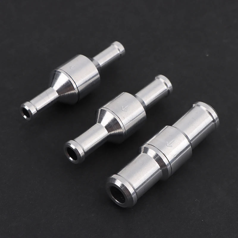 6 8 10 Aluminium Alloy One Way Check Valve Fuel Non Return Petrol