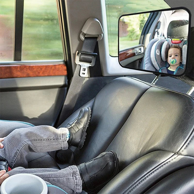Car Rear Seat Baby Mirror Adjustable Wide Angle Safety Rearview