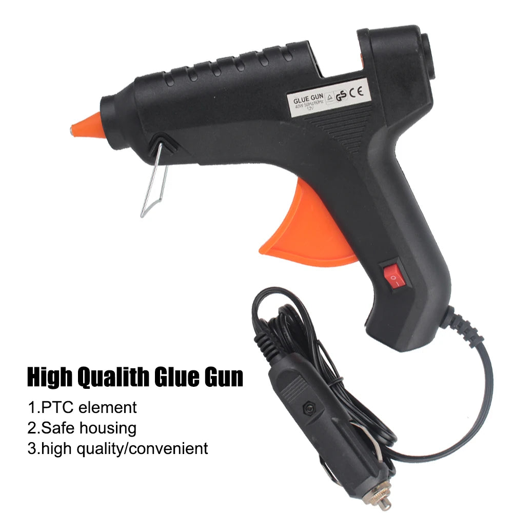 Cigarette Light Plug Car Dent Repair Tools Glue Gun 12V 40W Quick Paintless Repairing Auto Accessories Zpaxo