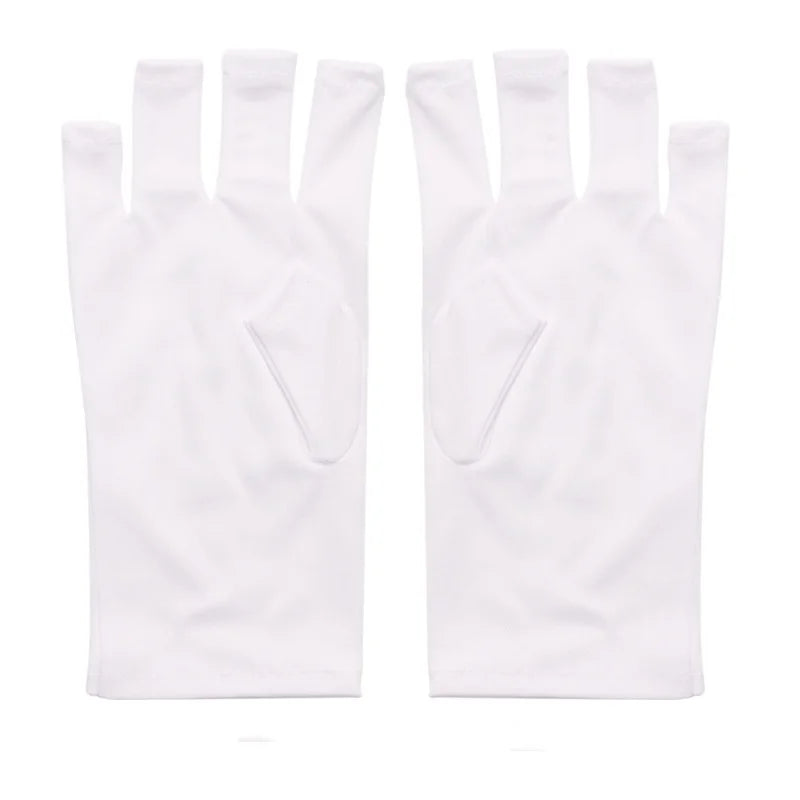 Nail Art Glove UV Protection Anti Radiation Gloves Protecter Gel LED