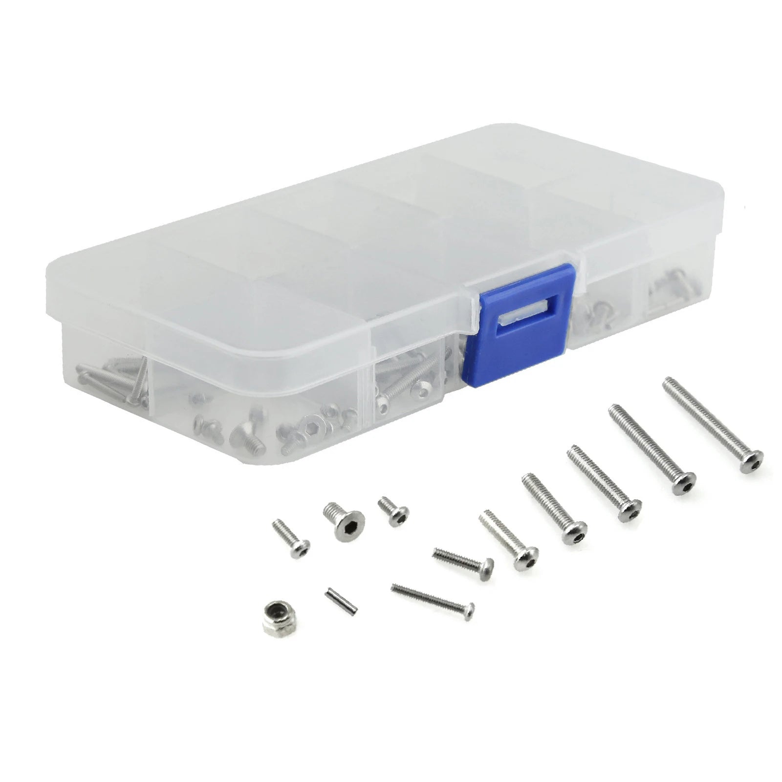 1 Box M1 6 M2 5 Stainless Steel Hex Screws Nuts Hardware TRX4M 18 RC