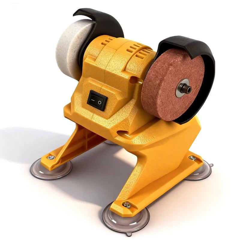 Electric Bench Grinder Cordless Double Polishing Grinding Stone Knife