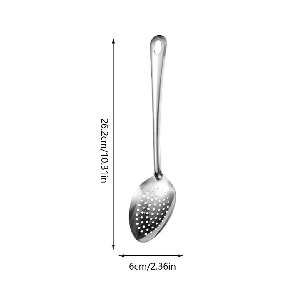 Stainless Steel Slotted Spoon Nonstick Cooking Utensil Straining