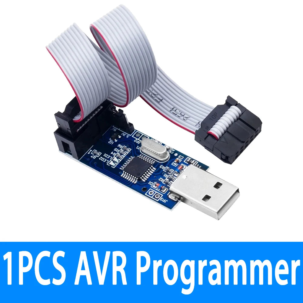 USBASP USBISP AVR Programmer USB ISP ASP ATMEGA8 ATMEGA128 Support Zpaxo 1pcs AVR Programmer