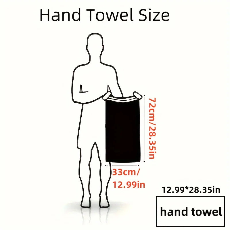 Thick Cotton Face Towels Absorbent Soft Hand Bathroom Kitchen Perfect
