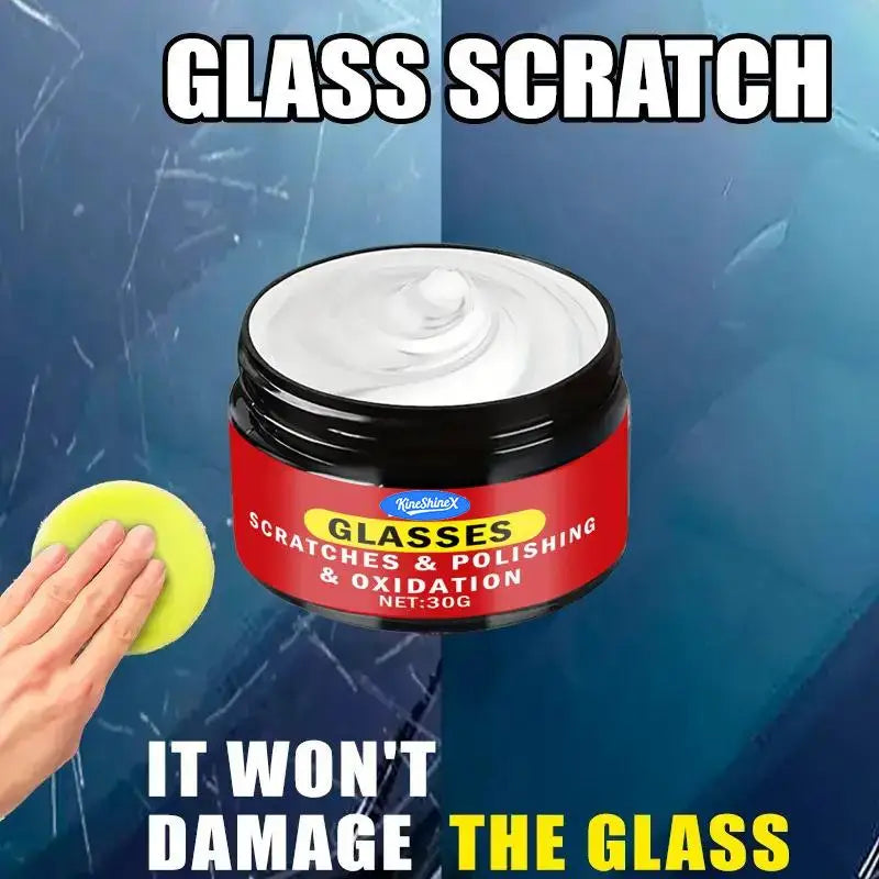 Glass Scratch Repair Wax – Car Windshield & Multi-Surface Polish