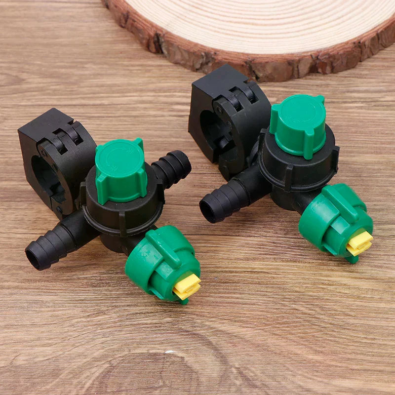For Agriculture Tubing Garden Irrigation External Thread Agricultural Sprayer Fan Shaped Spraying Adjustable Nozzle 1Pc Zpaxo