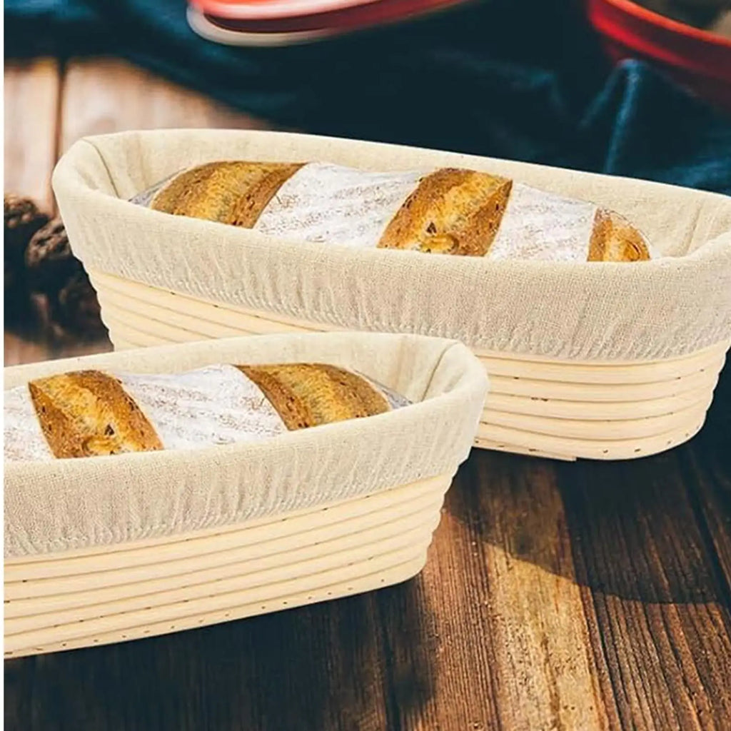 Proofing Basket Household Dough Bowl Rattan Bread Proofing Basket Bowls for Dough Making for Professionals and Home Bakers Zpaxo