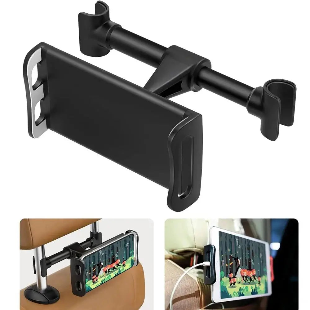 Telescopic Car Rear Pillow Phone Holder 360 Rotating Bracket Back Zpaxo