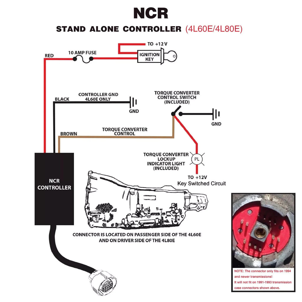 NCR80E 4L80E Stand Alone Controller Manual Conversion GM Vehicles