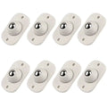 Self-Adhesive Mini Swivel Caster Wheels for Furniture (4–20 Pack) Furniture Caster Wheels Zpaxo 8pc