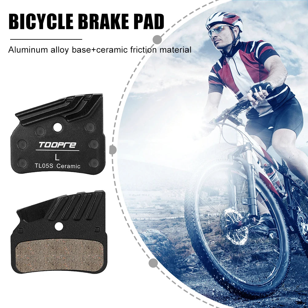 TOOPRE MTB Bicycle Brake Pads Lightweight Heat Dissipation Pad