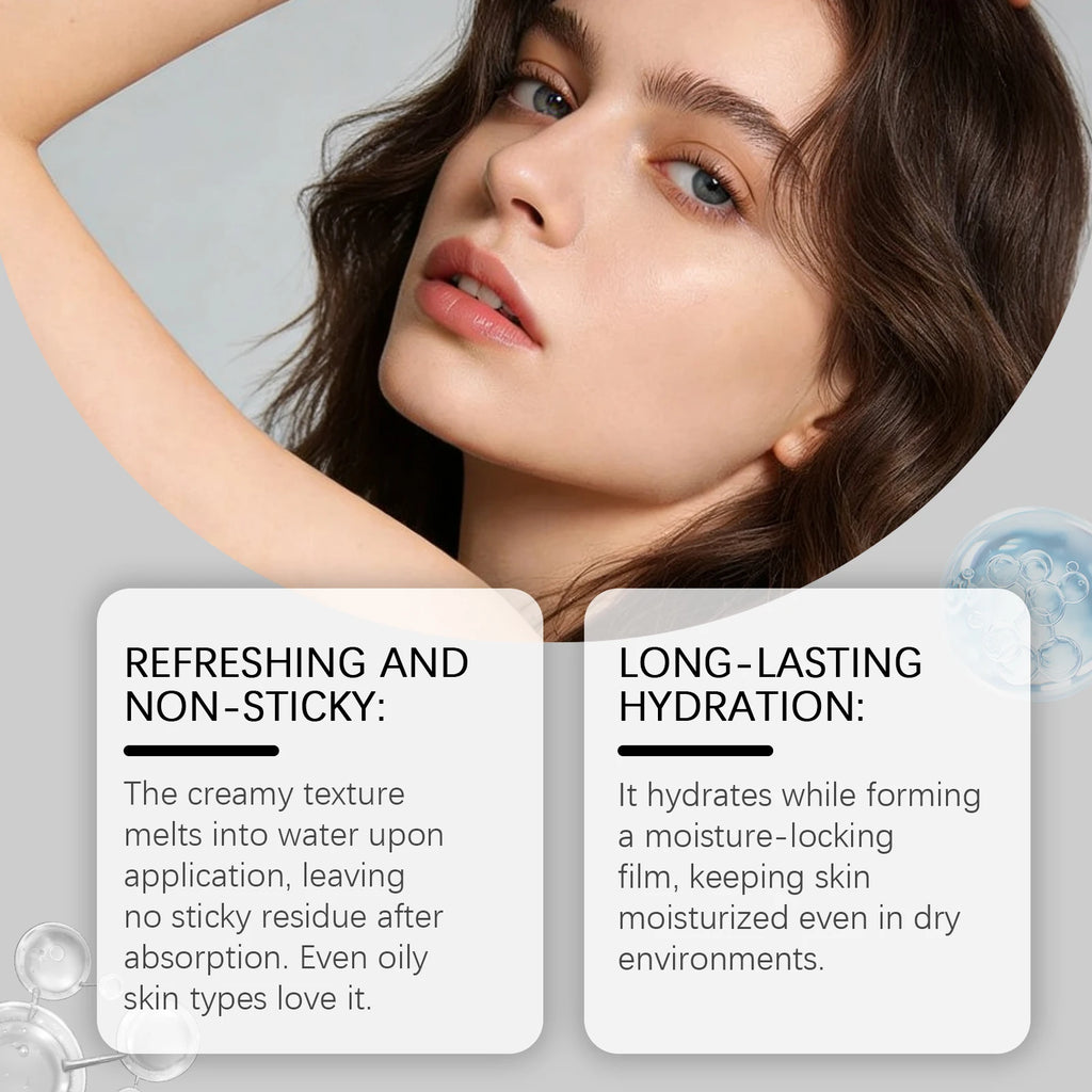 Eelhoe Hyaluronic Cloud Cream – 24H Hydrating Face Primer Hydrating Face Cream Zpaxo
