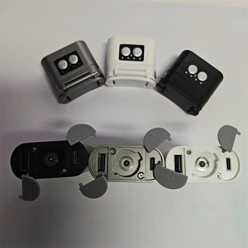 SHINEKNOT Solar LED Headlamp Flashlight & Power Bank