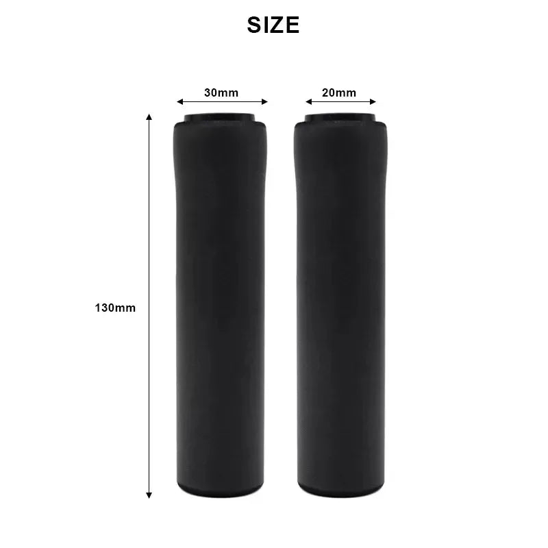Silicone MTB Bike Handlebar Grips – Anti-Slip & Shock-Absorbing
