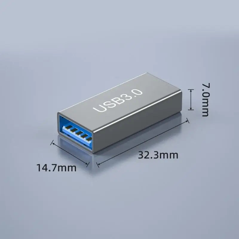 652F USB3.0 Female Connector USB3.0 Female Coupler For Efficient Data And Power Cord Zpaxo