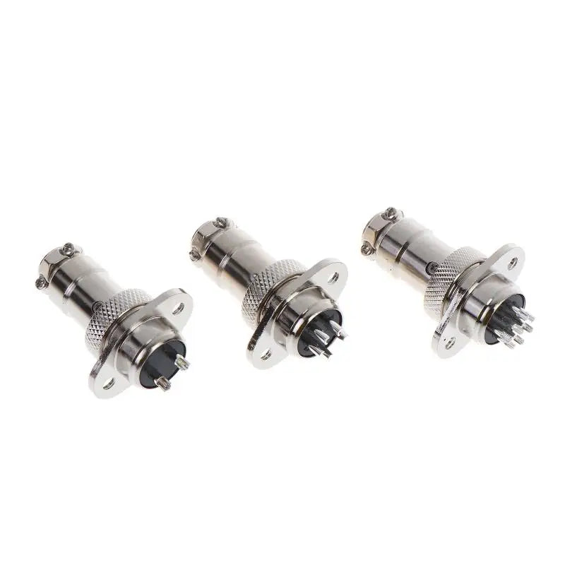GX16 Square Flange Male Female Connector 2 10 Pin Plug Socket Audio Zpaxo