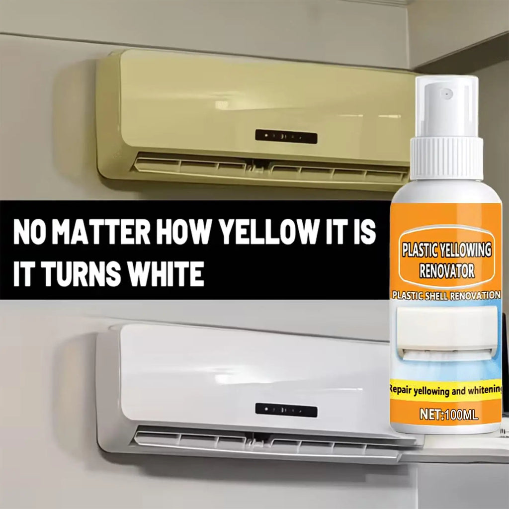 Yellowing Remover Spray Plastic Restorer Cleaner Multi Purpose Air