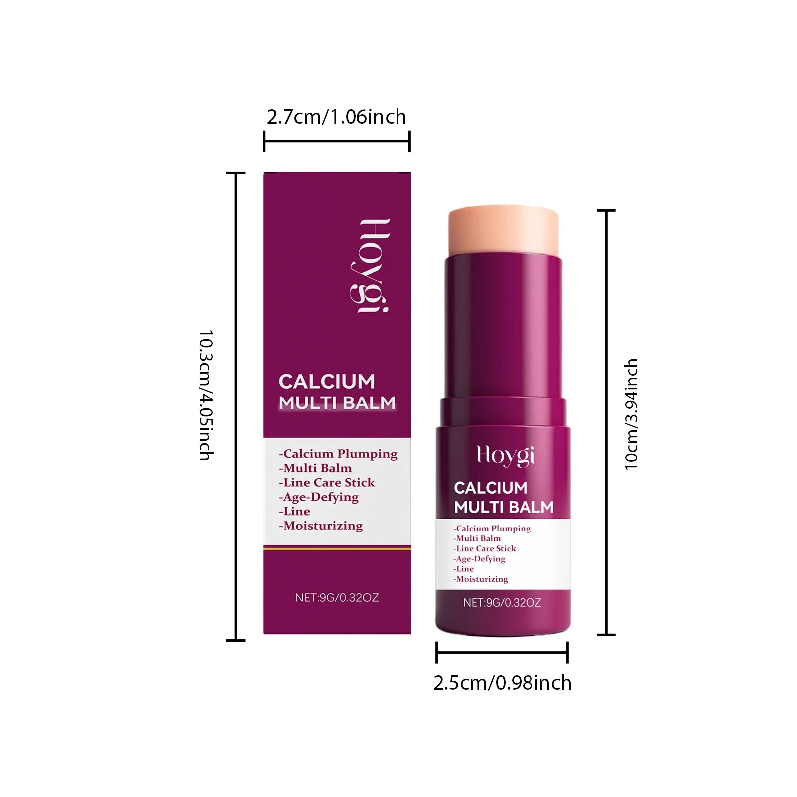 Hoygi Calcium Multi Balm – Firming Hydrating Face Moisturizer Face Moisturizer Balm Zpaxo