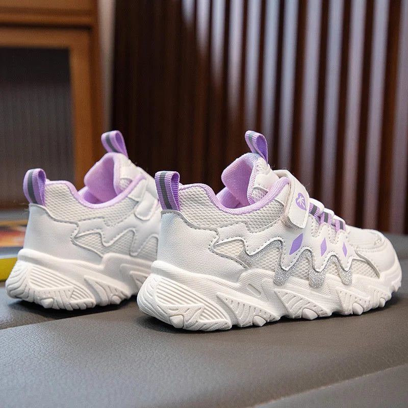 CINESSD Fashionable Kids Running Shoes Comfortable Breathable Mesh Zpaxo