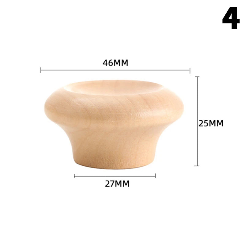 Wood Knob Pan Lid Holding Handle Wood Lid Handle Pot Lid Universal Kitchen Cookware Lid Replacement Knob Cookware Accessories Zpaxo 4